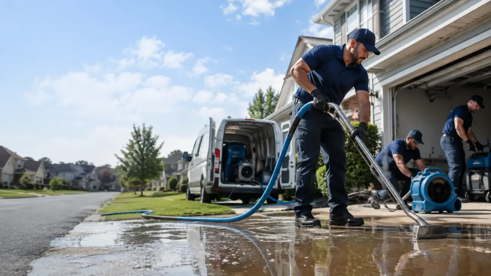 Flood Damage Restoration in Tishomingo, OK